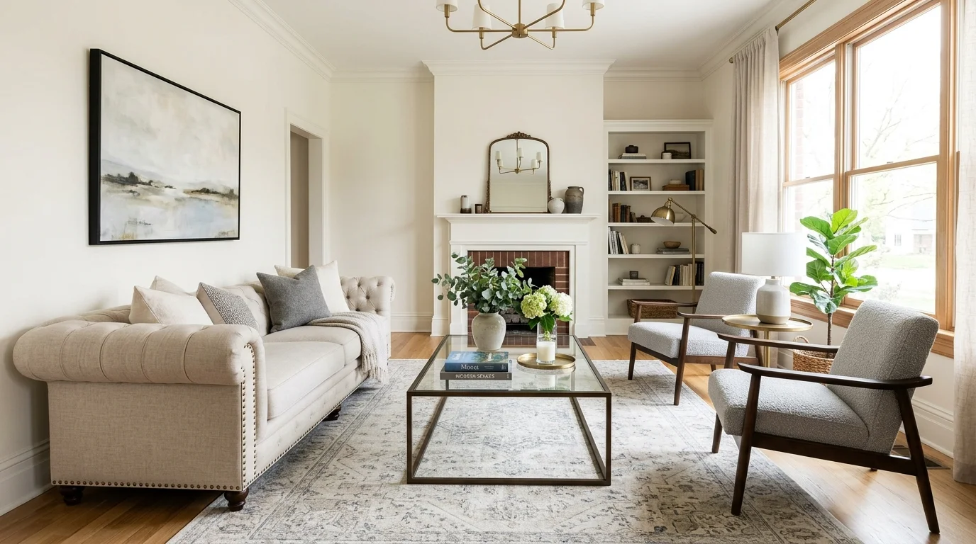 12 Balanced Transitional Design Ideas for Blending Traditional and Modern