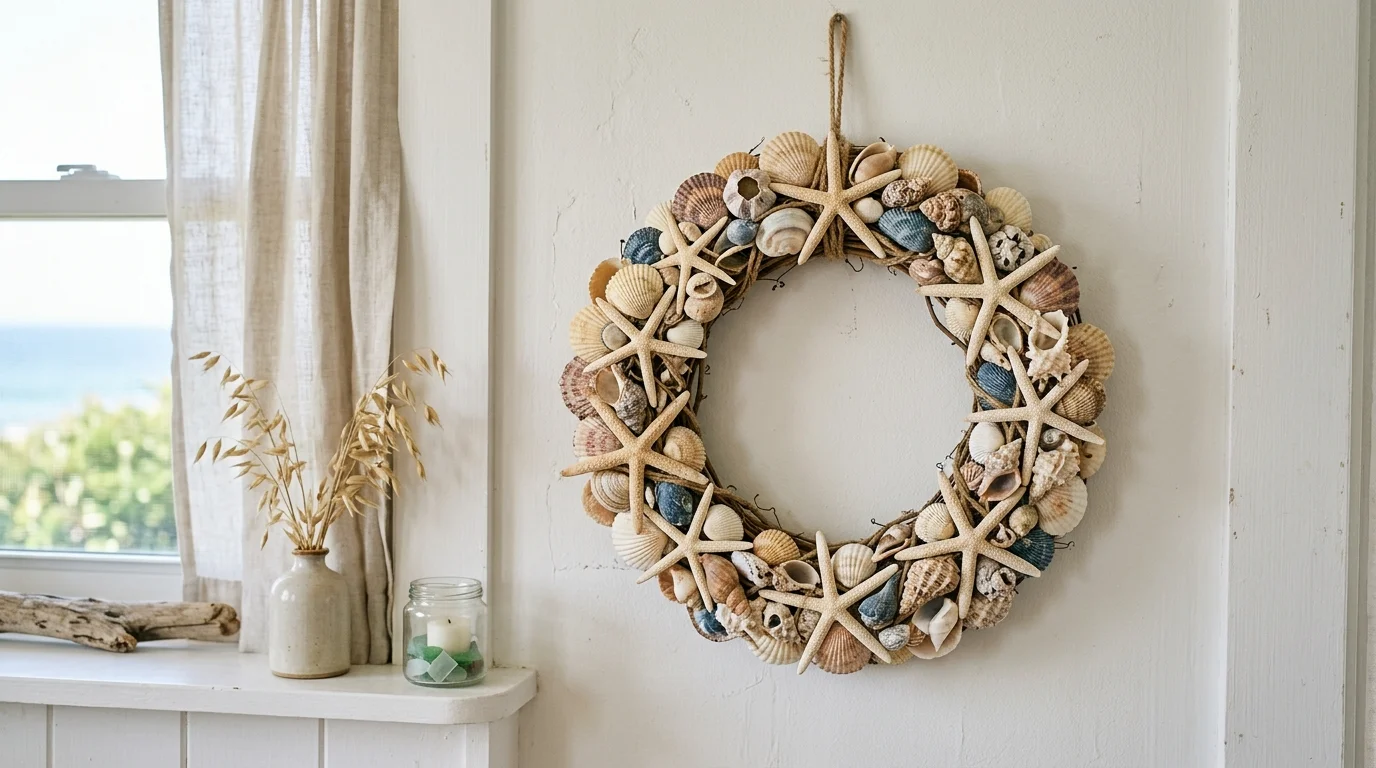 13 Beachy DIY Seashell Decor Ideas for a Coastal Home Vibe
