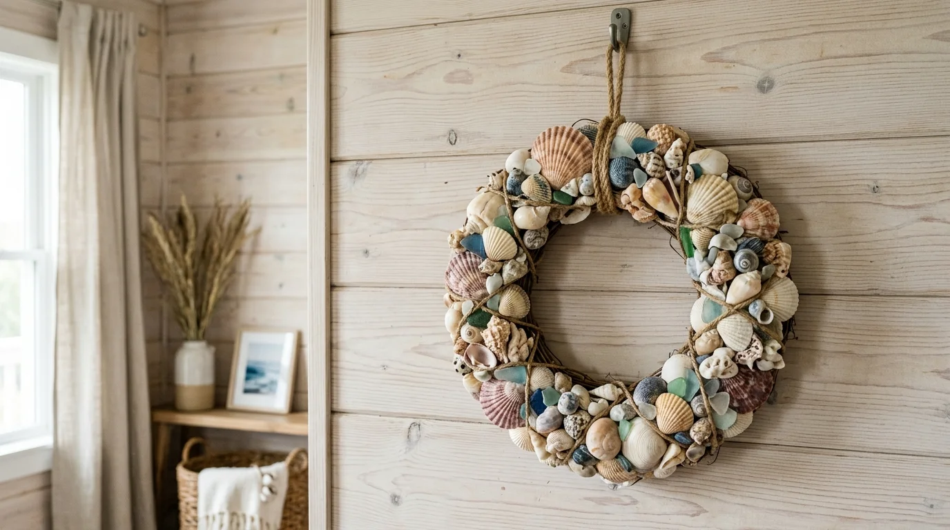 14 Beachy DIY Seashell Ideas for Coastal Home Decor Year Round
