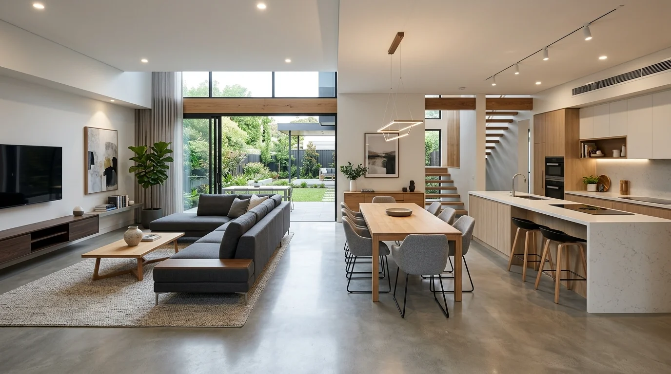 A rustic twig wreath decorated with dried flowers and small pinecones warm lighting cozy farmhouse charm no people