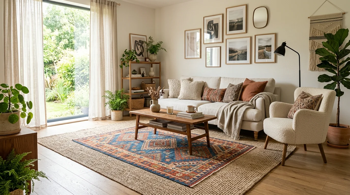 13 Beautiful Rug Home Decor Ideas for Layered Texture and Warmth