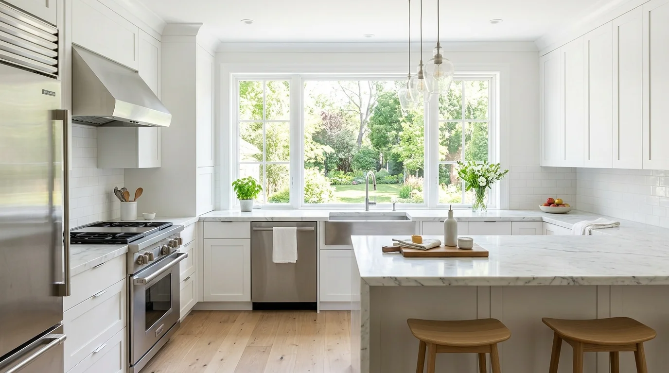 14 Bright White Kitchen Design Ideas for a Clean and Timeless Look