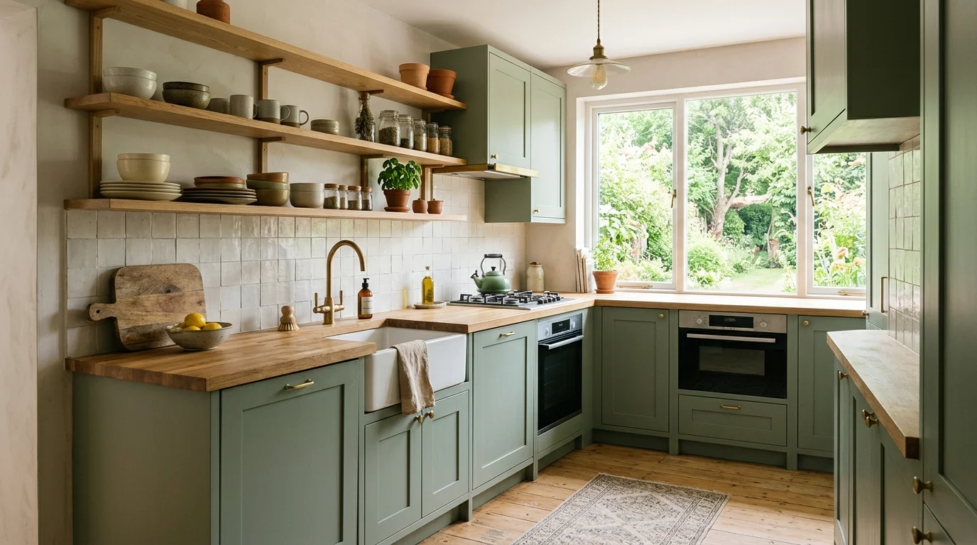 14 Calming Sage Green Kitchen Design Ideas for an Earthy Cookspace