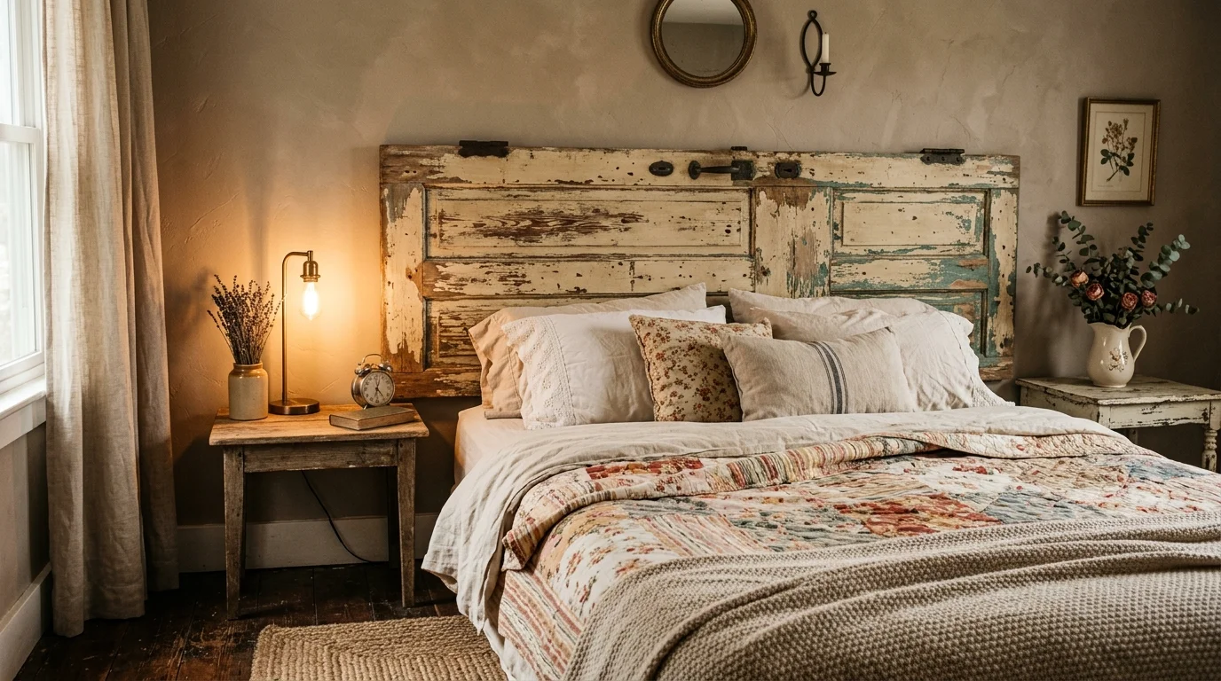 14 Charming Repurposed Old Door Ideas for Vintage Home Decor