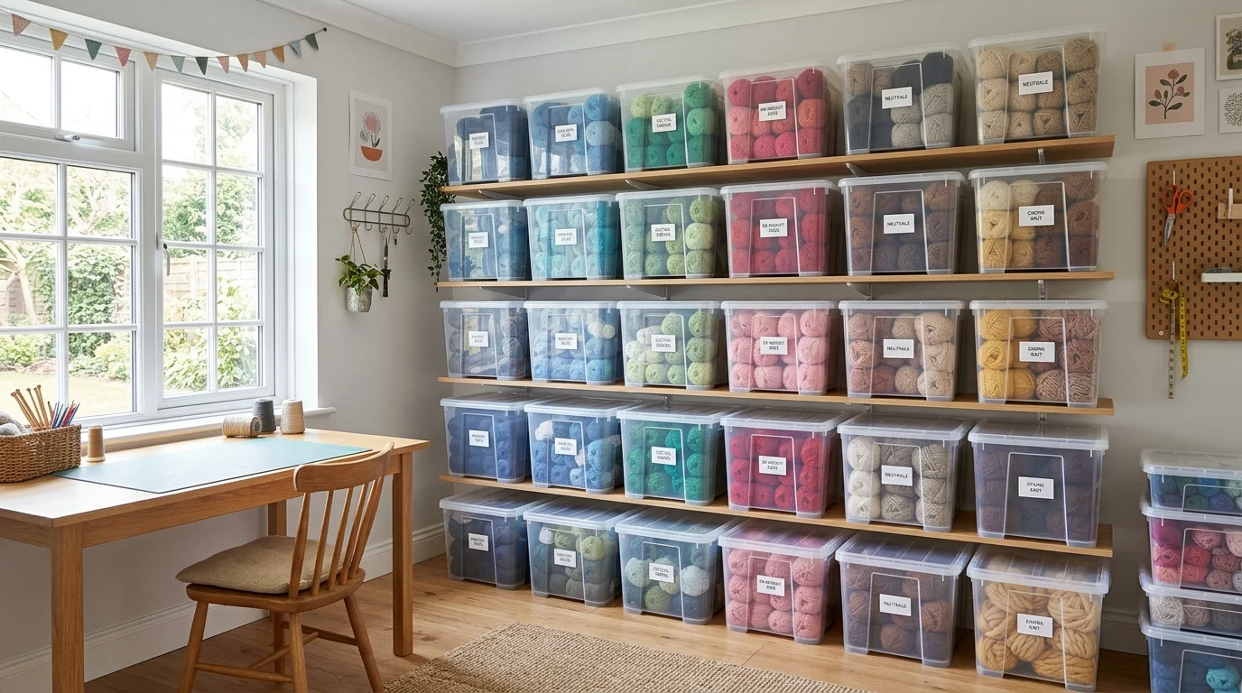 12 Clever Yarn Storage Solutions for a Tidy Craft Space