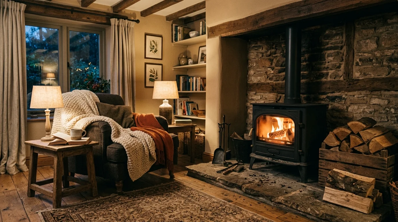 13 Cozy Wood Burning Stove Ideas for a Warm and Inviting Home