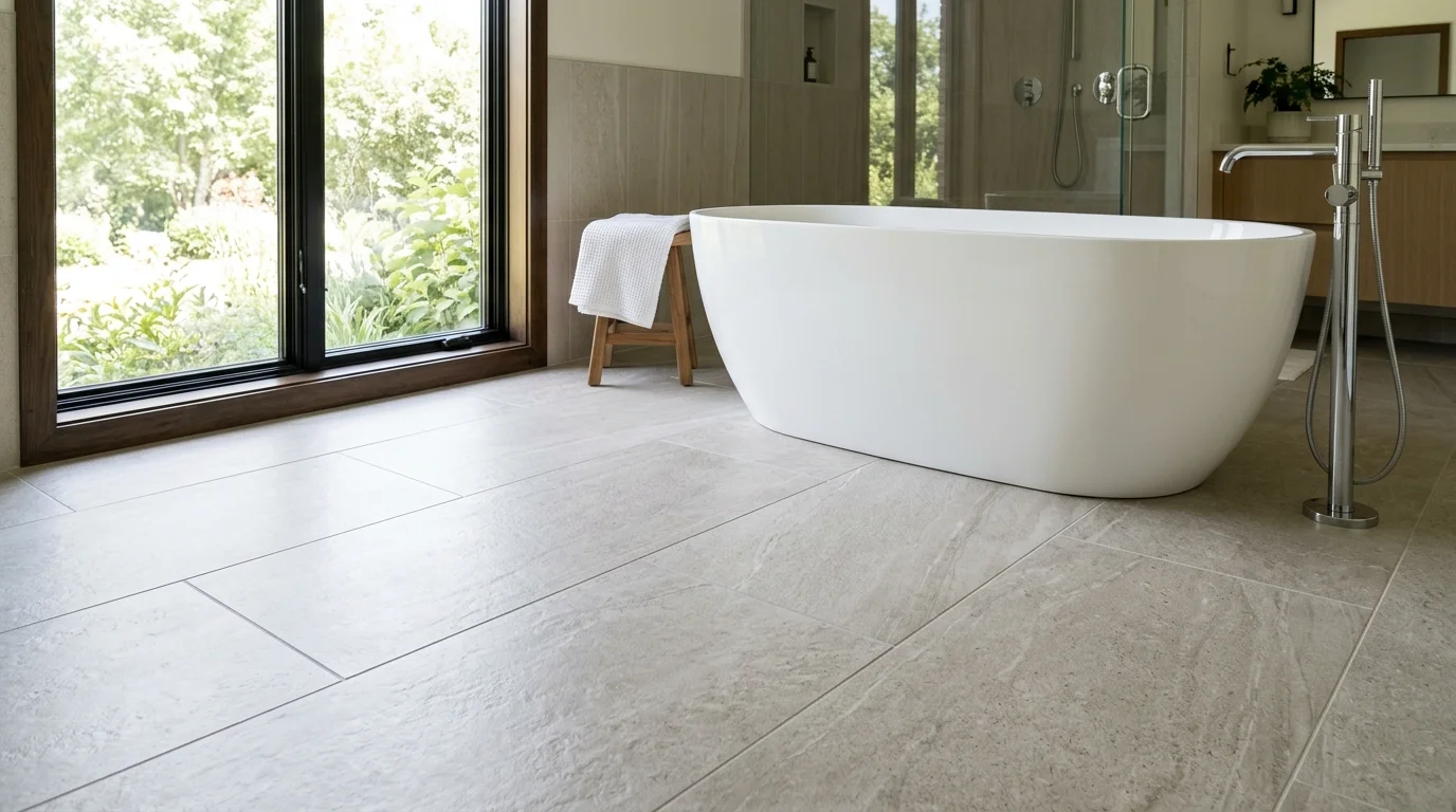 14 Durable Bathroom Flooring Ideas for Style and Water Resistance