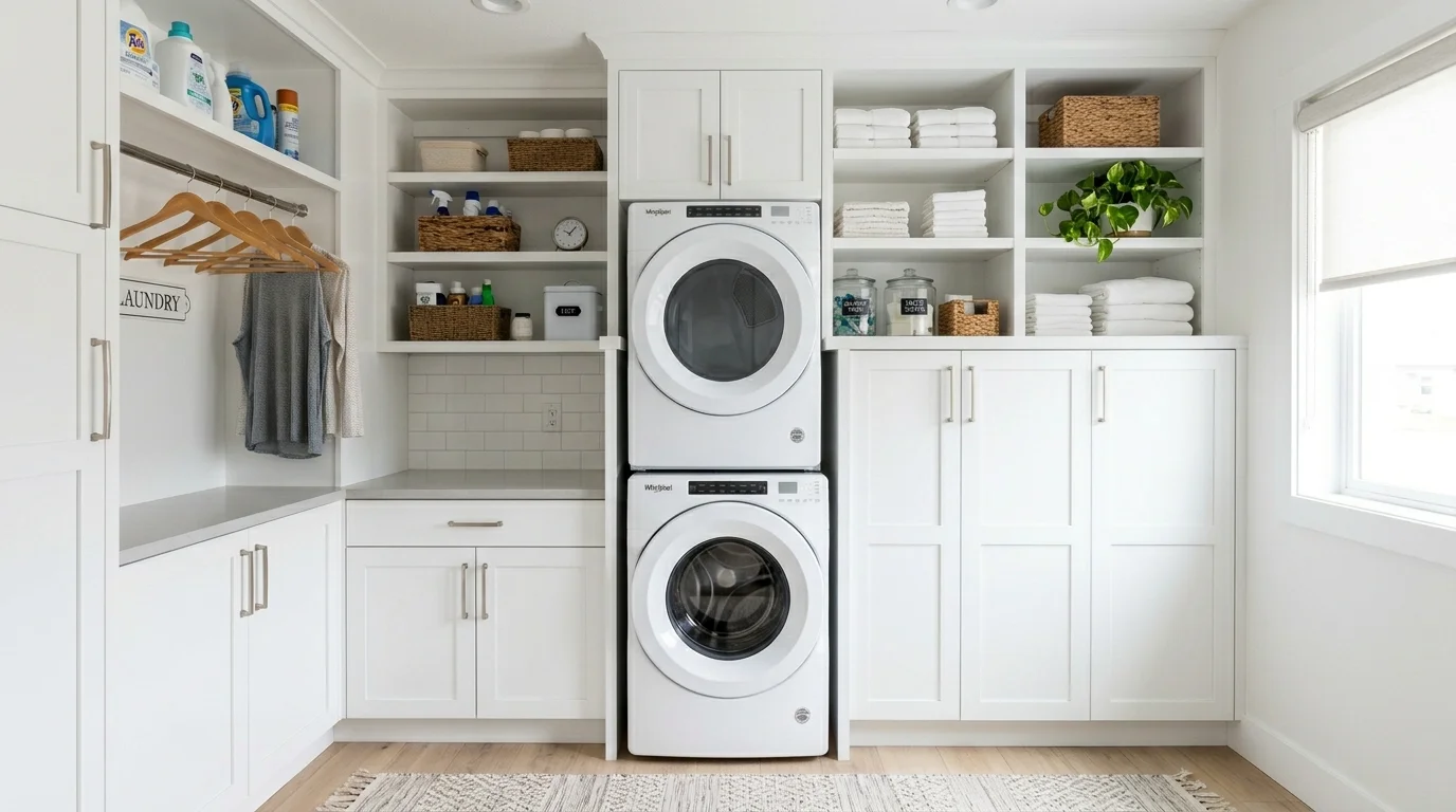 13 Efficient Small Laundry Room Design Ideas for Compact Spaces