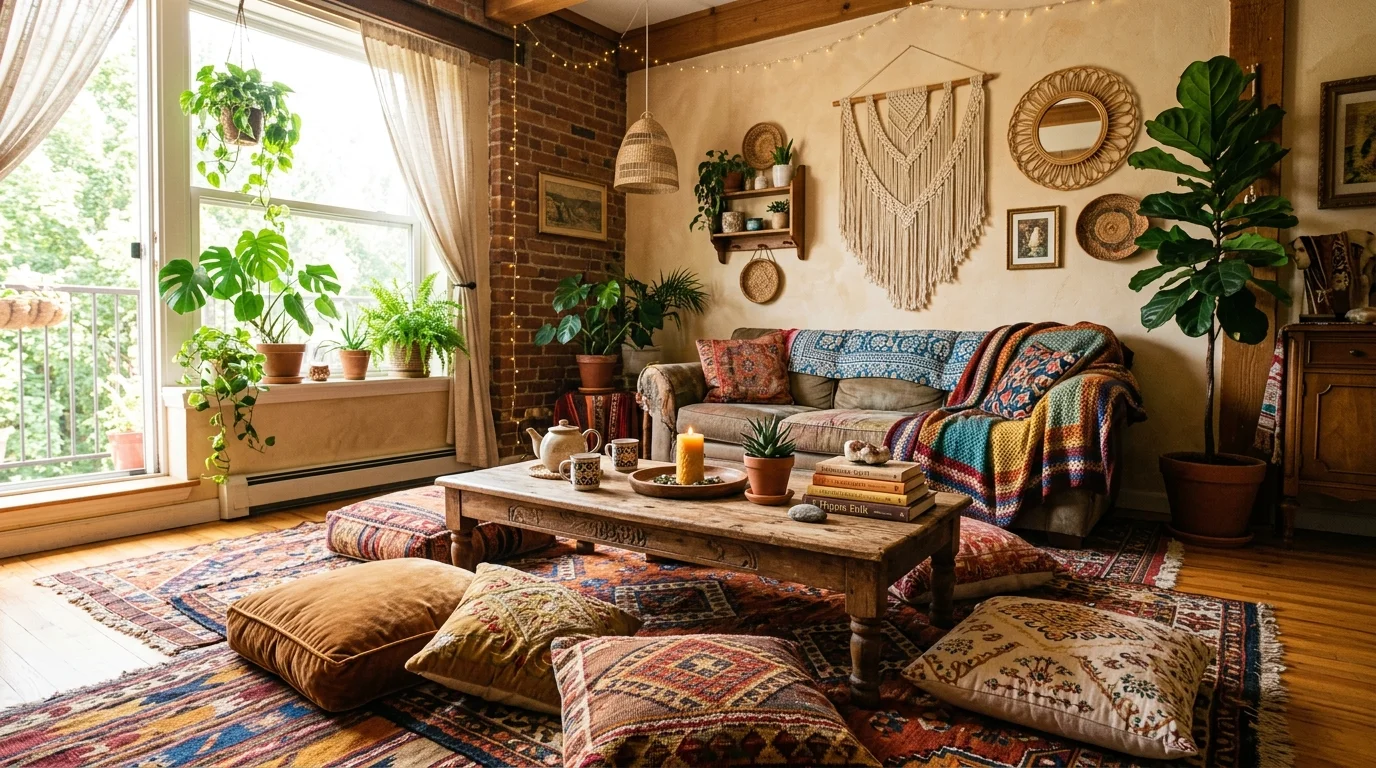 13 Free Spirited Hippie Bohemian Furniture Ideas for a Laid Back Home