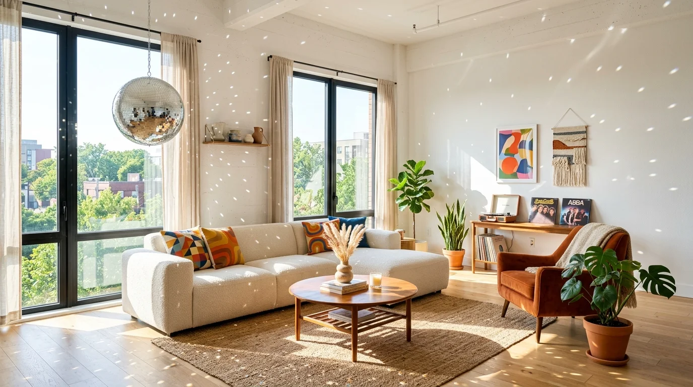 11 Fun Home Decor Ideas with Disco Balls for a Groovy Vibe
