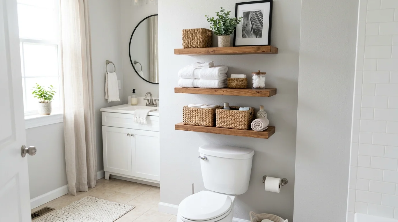 15 Genius Bathroom Storage Solution Ideas for a Clutter Free Space