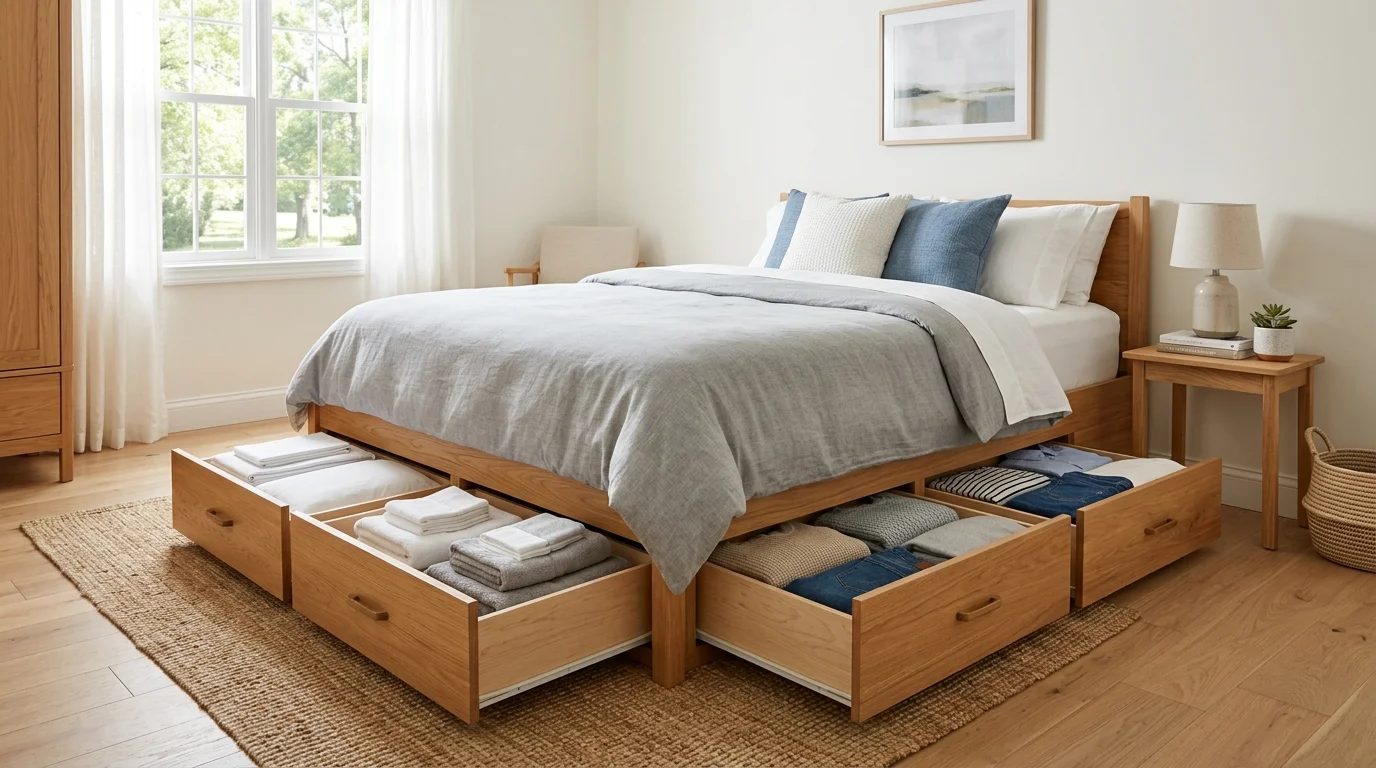 15 Genius Bedroom Storage Ideas for a Clutter Free Sleep Sanctuary