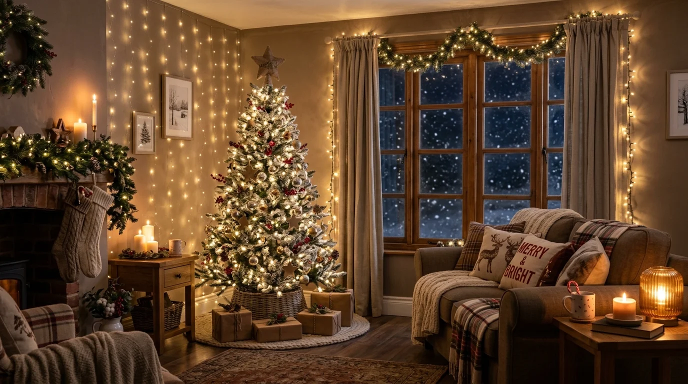 15 Magical Christmas Light Indoor Ideas for a Festive Holiday Glow