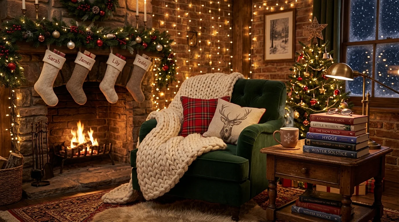 12 Magical Christmas Reading Nook Ideas for a Cozy Holiday Escape