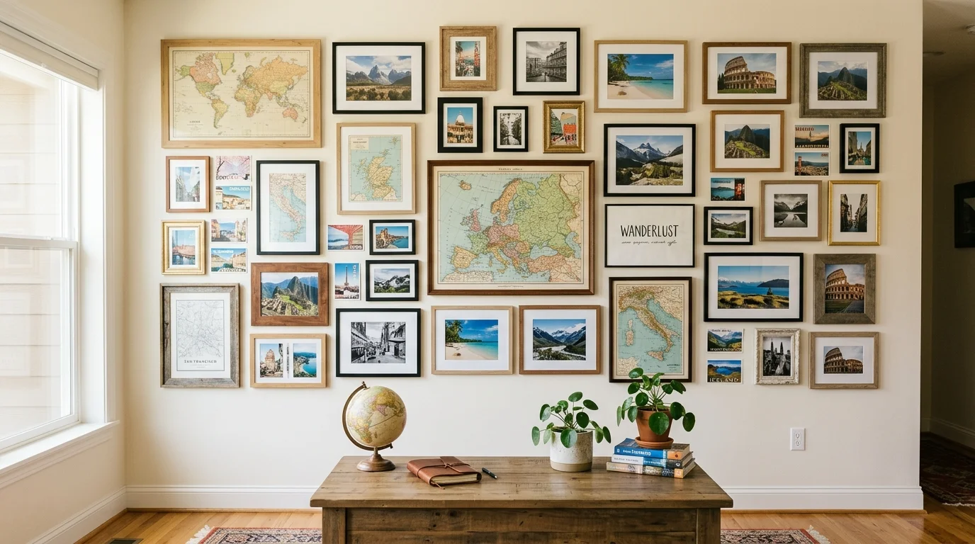14 Meaningful Travel Souvenir Display Ideas for a Wanderlust Gallery