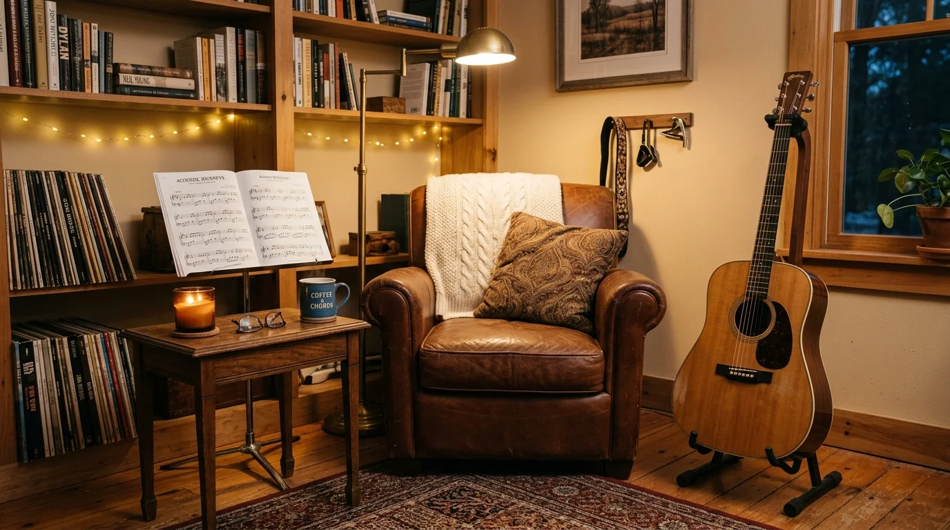 13 Melodic Music Corner Decor Ideas for a Harmonious Home Nook