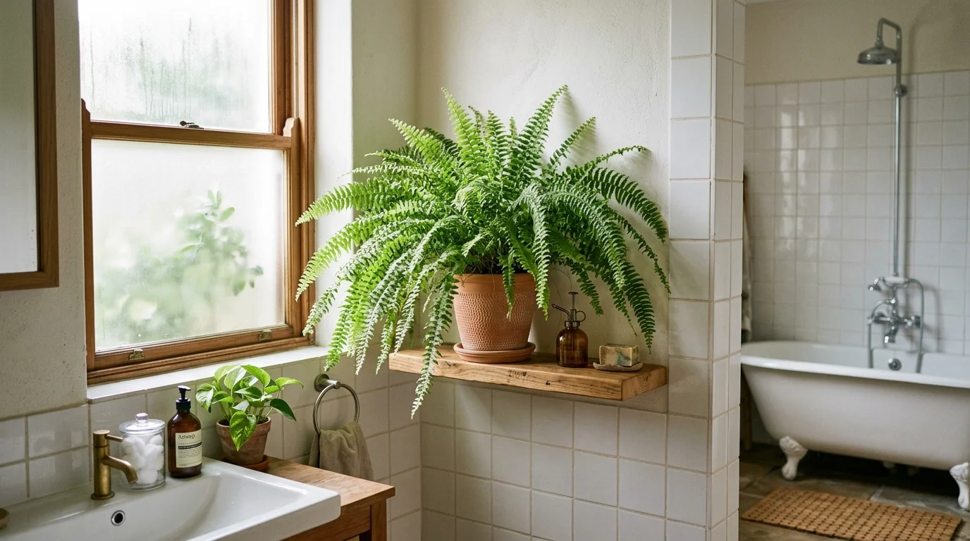 13 Moisture Absorbing Bathroom Plants That Thrive in Humidity