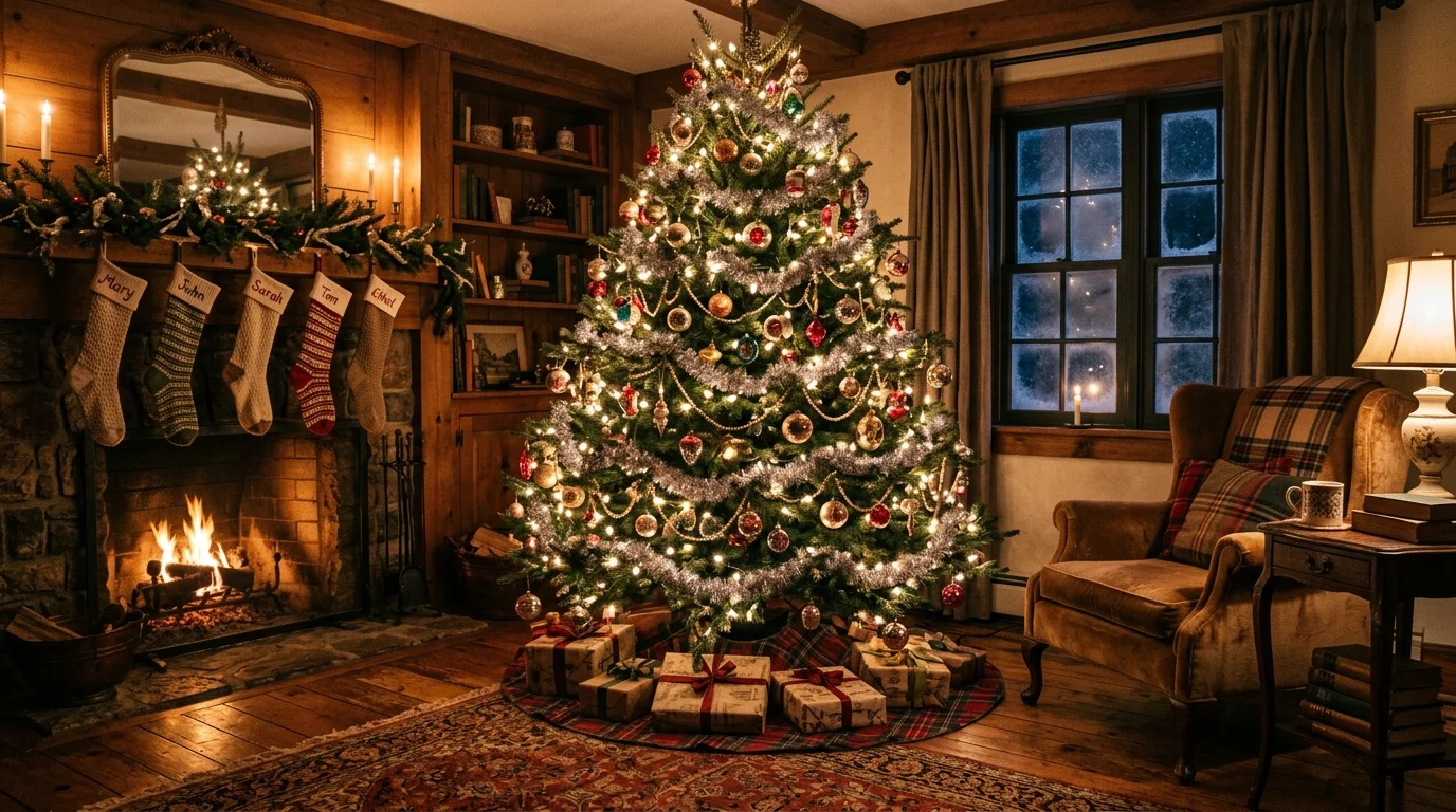 12 Nostalgic Christmas Vintage Decor Ideas for an Old Fashioned Holiday