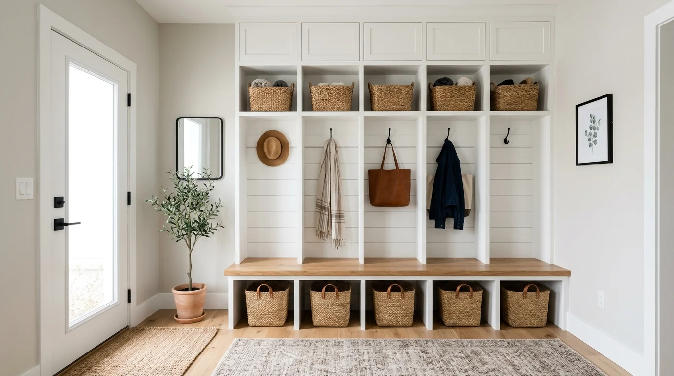 14 Organized Mudroom Makeovers for a Functional and Stylish Entryway