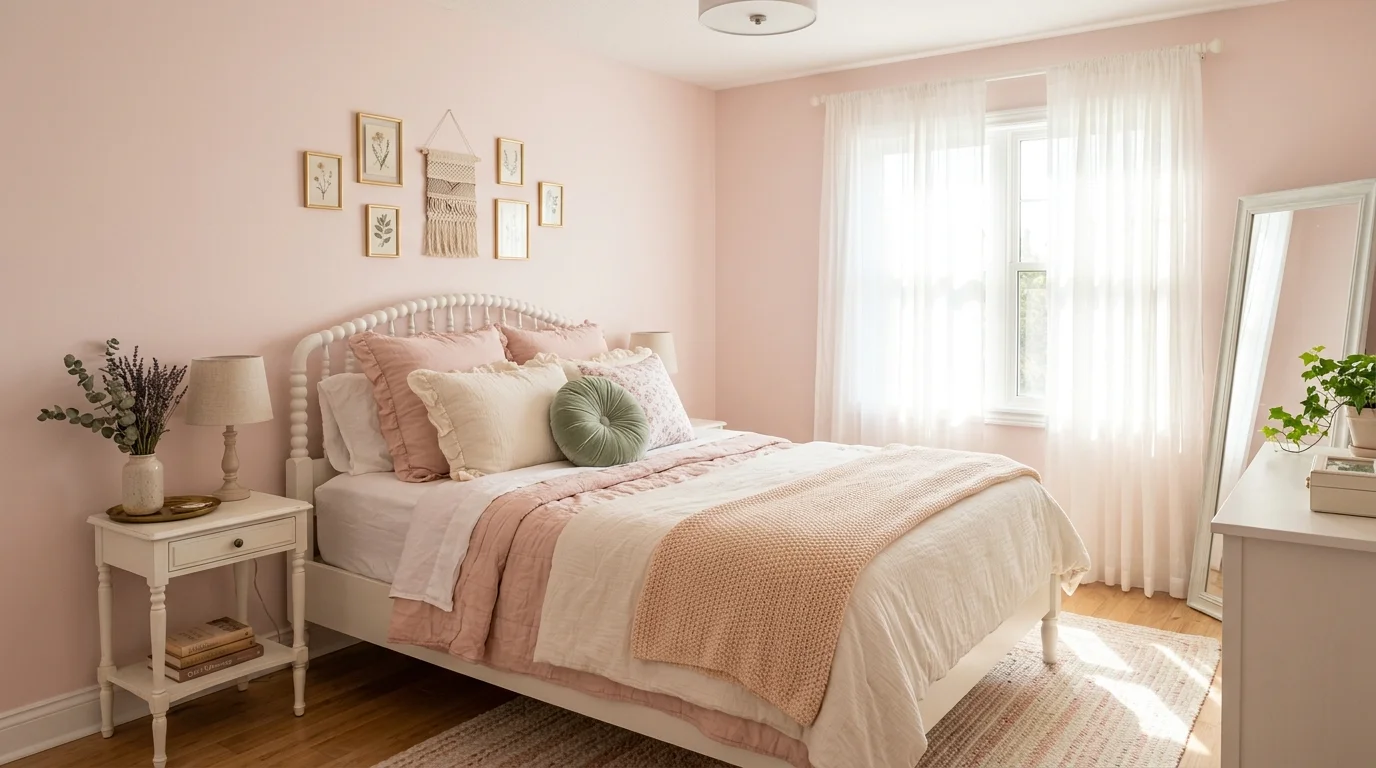 14 Pretty Pink Bedroom Ideas for a Soft and Feminine Sanctuary