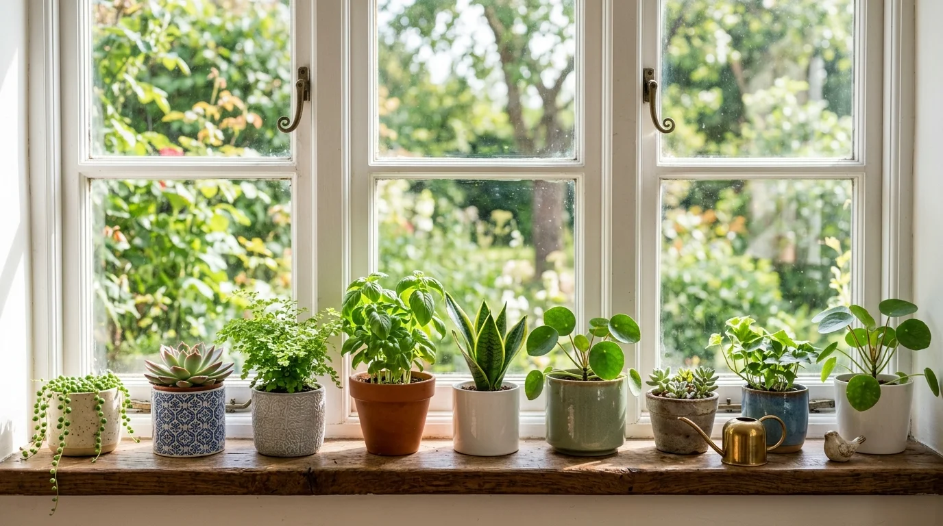 12 Pretty Window Sill Decor Ideas for a Charming Display Space