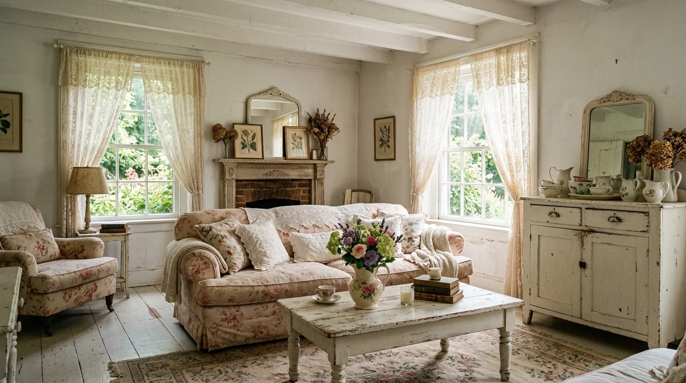 12 Romantic Shabby Chic Style Home Ideas for Soft Vintage Charm