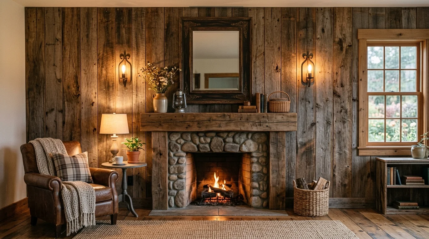 13 Rustic Living Room Wall Decor Ideas for Farmhouse Charm