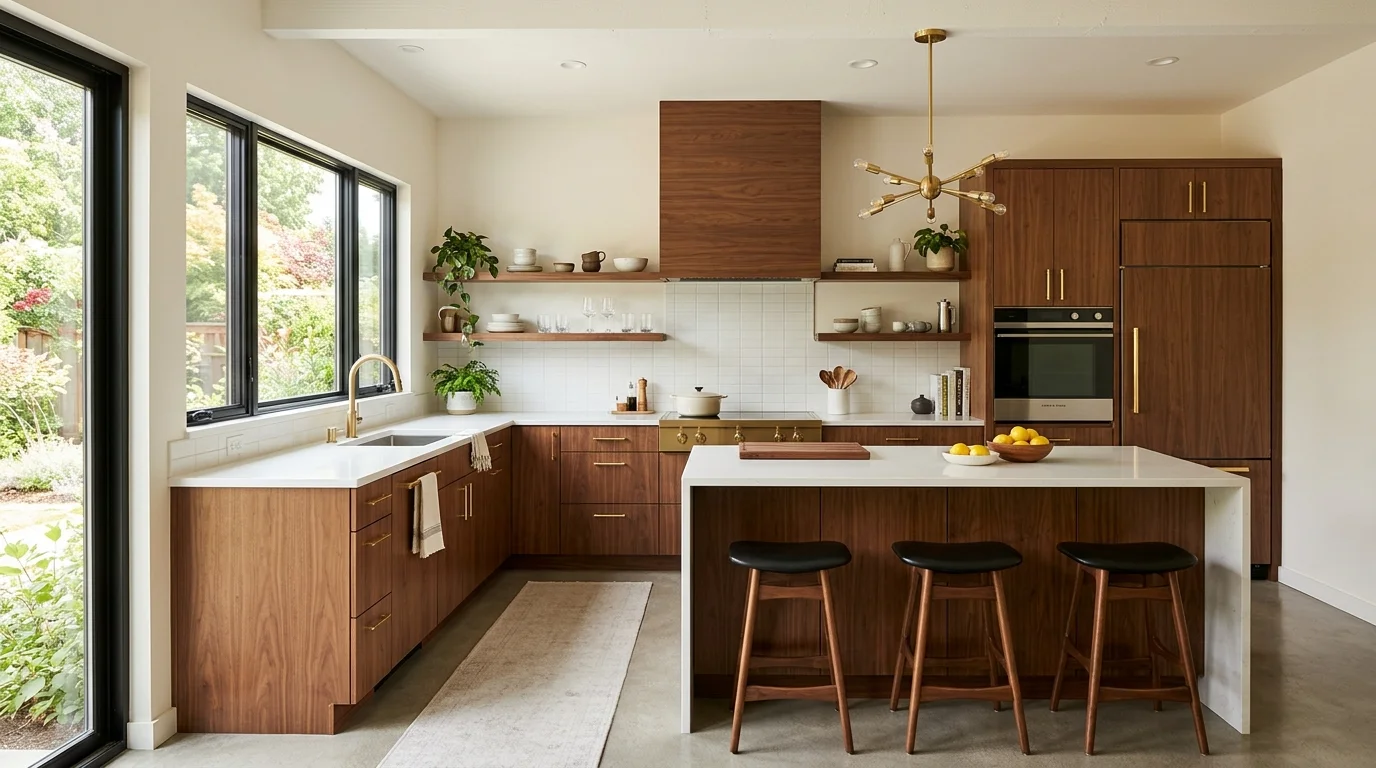 13 Sleek Mid Century Modern Kitchen Ideas for Timeless Style