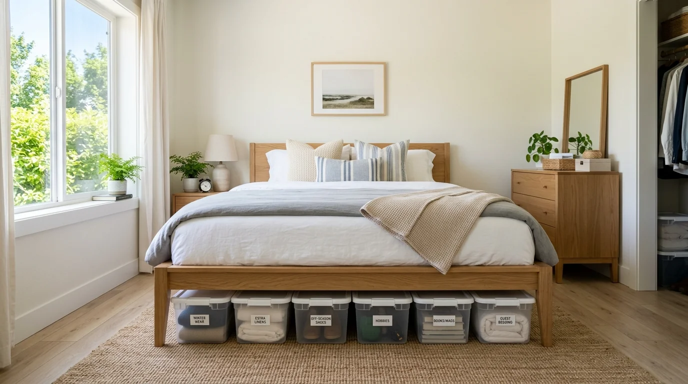 15 Smart Storage Secrets from Bedroom Organization Experts