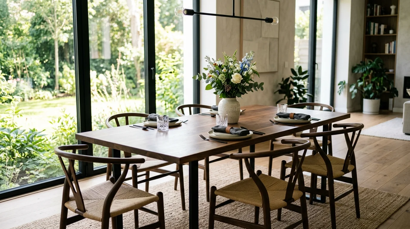 15 Stunning Dining Table Design Ideas for a Beautiful Eating Space