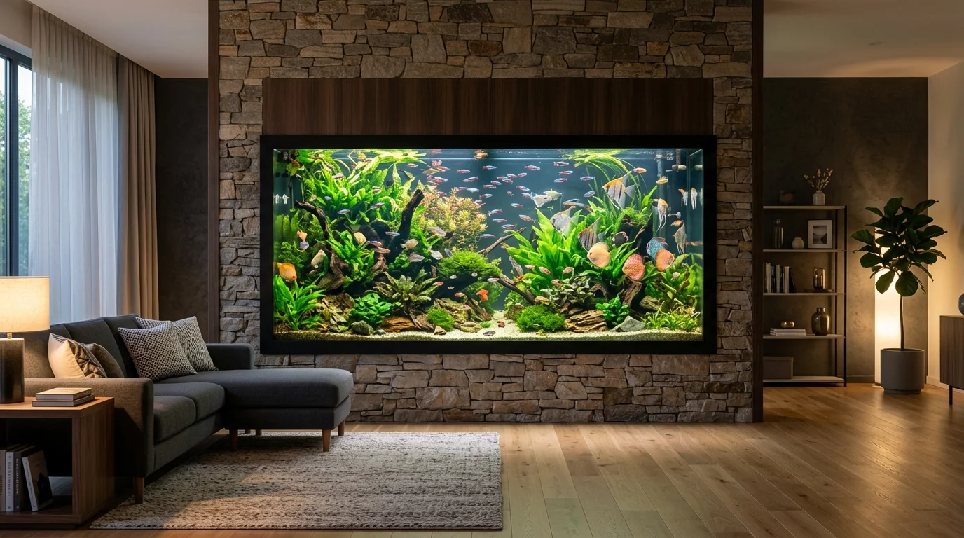 15 Stunning Indoor Aquarium Ideas for a Living Art Installation