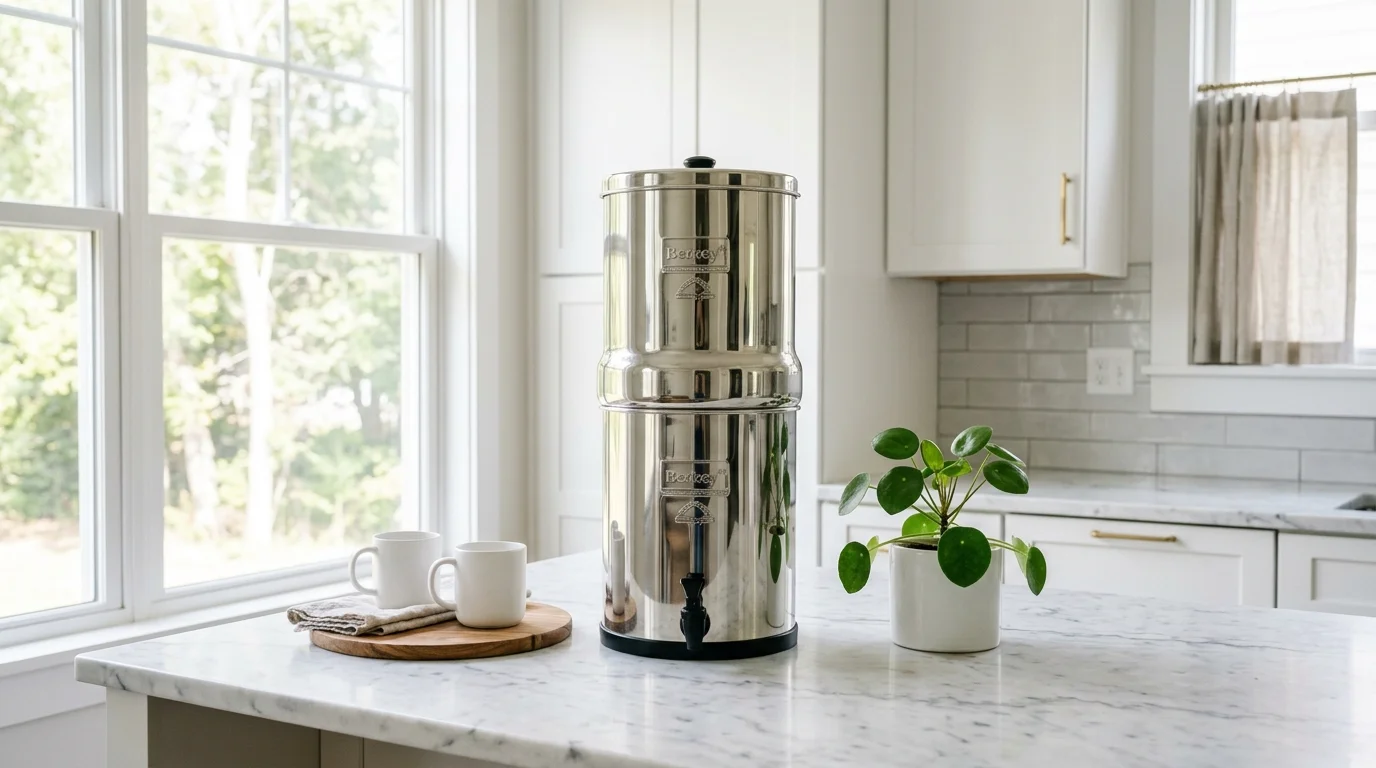 12 Stylish Berkey Water Filter Display Ideas for a Beautiful Kitchen