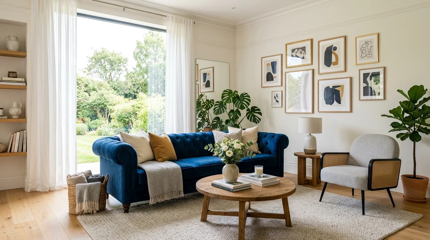 13 Stylish Blue Couch Living Room Ideas for a Bold Seating Statement