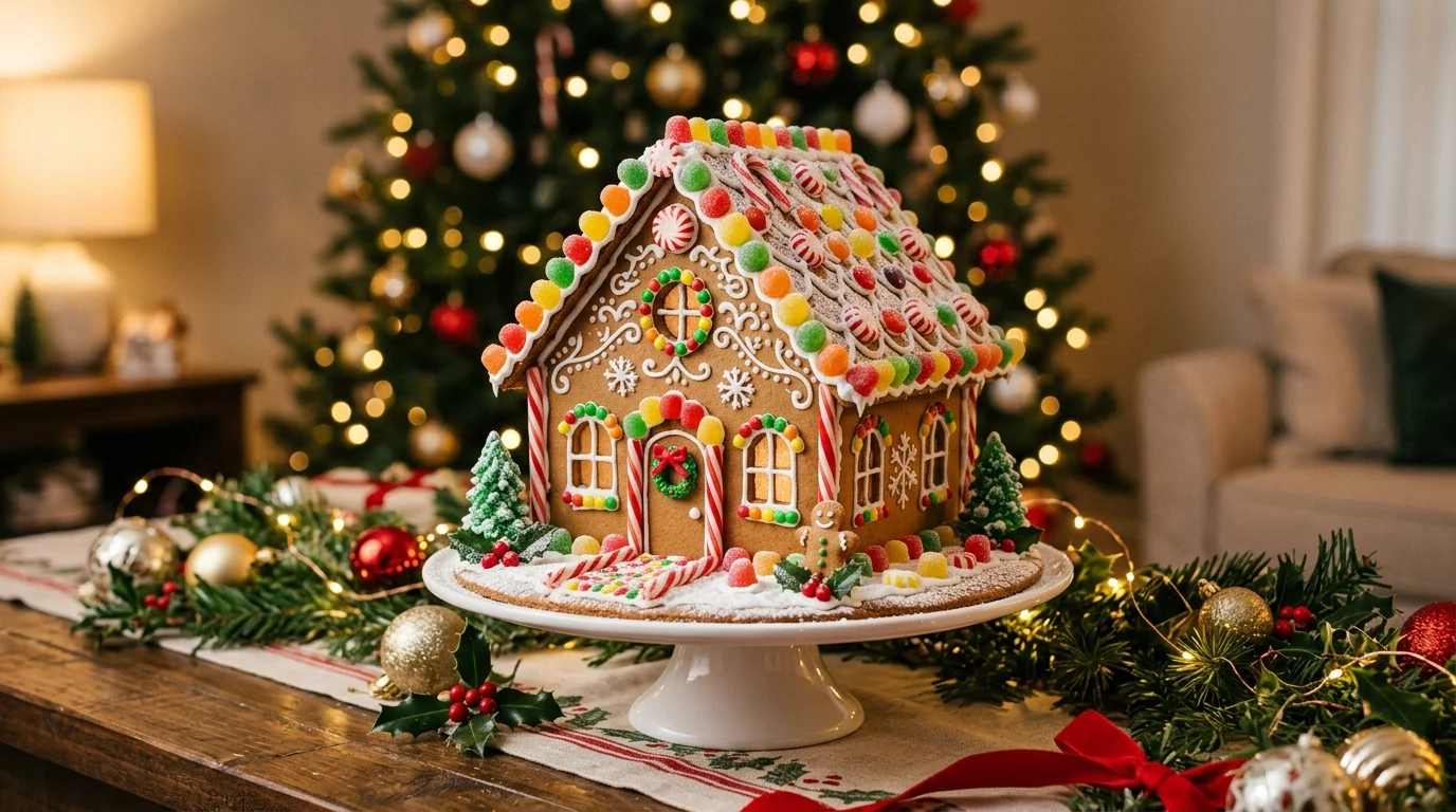 11 Sweet Candy House Decorations for a Whimsical Gingerbread Home