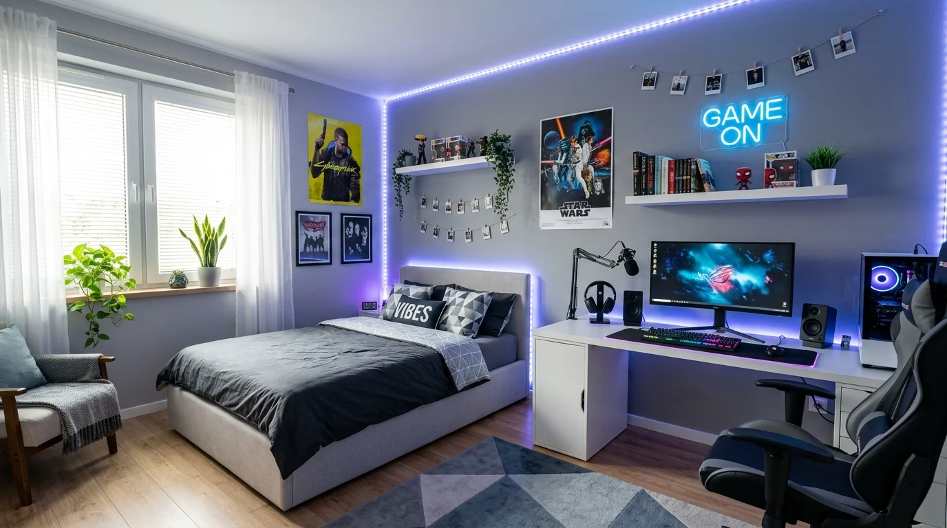 13 Trendy Teen Room Design Ideas for a Cool and Functional Space