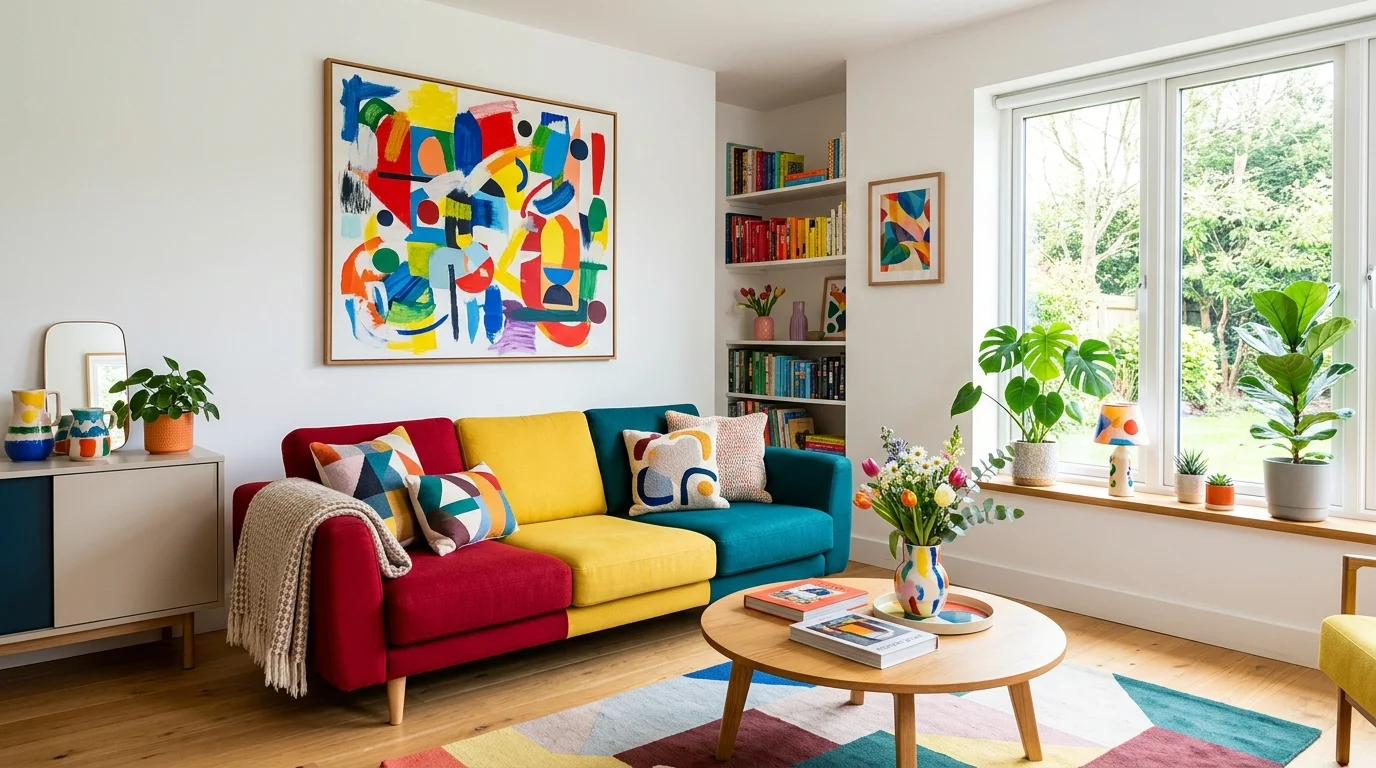 15 Vibrant Colorful Living Room Design Ideas for a Joyful Home