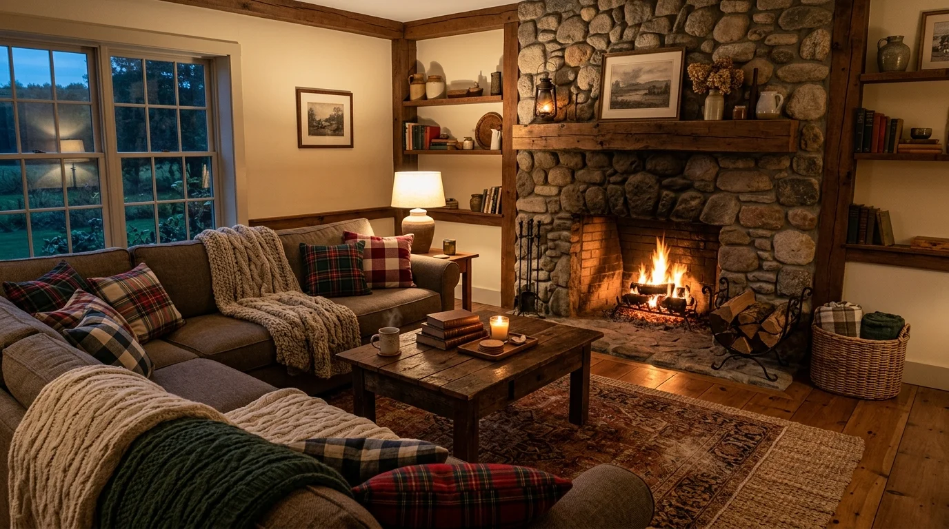 14 Warm Country Living Room Ideas for a Cozy Farmhouse Gathering Space