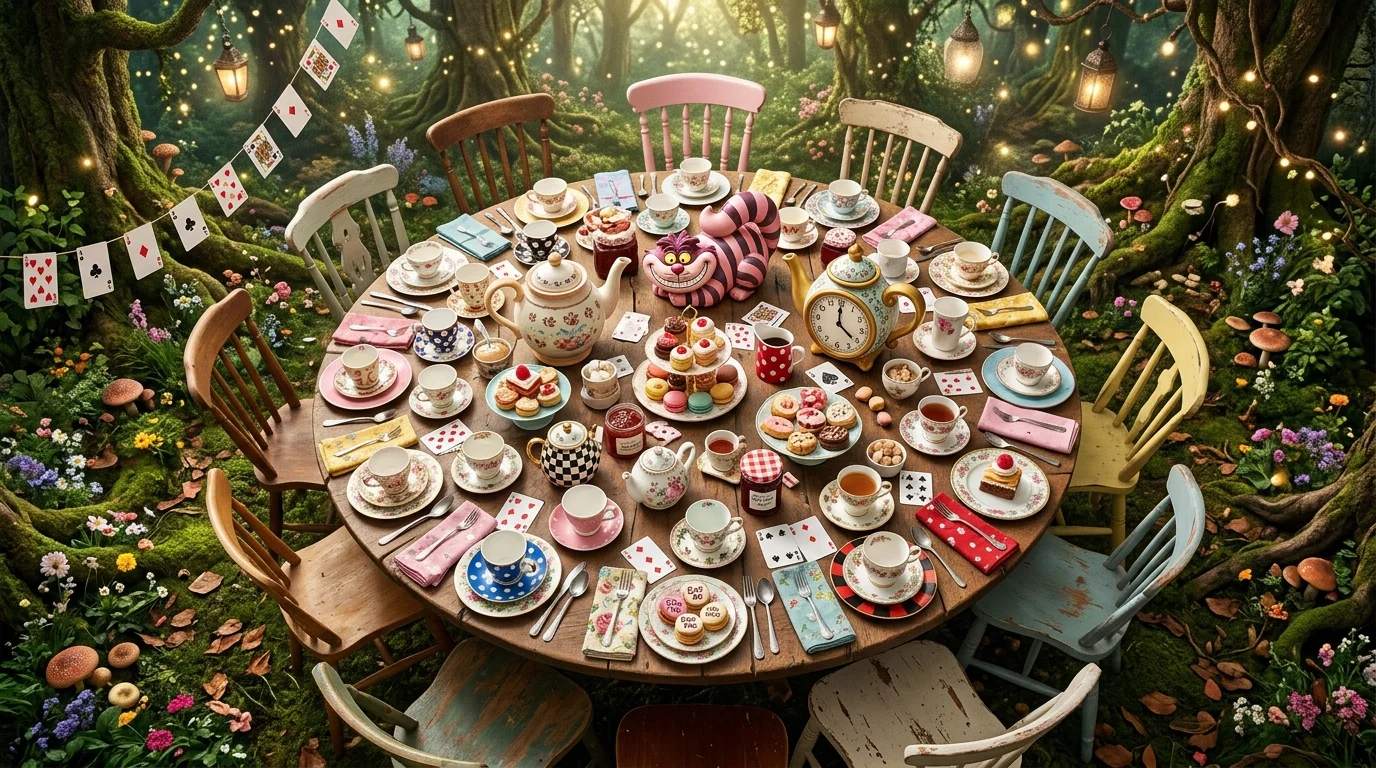 12 Whimsical DIY Alice in Wonderland Decoration Ideas for a Magical Party